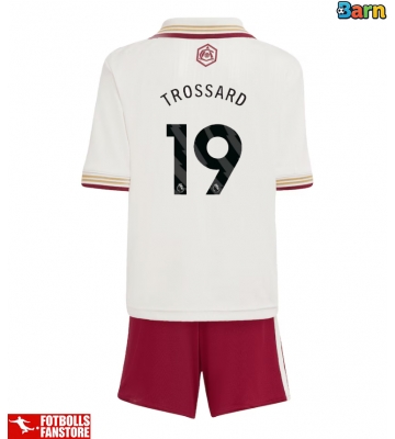 Arsenal Leandro Trossard #19 Tredje Tröja Barn 2025-26 Kortärmad (+ Korta byxor)